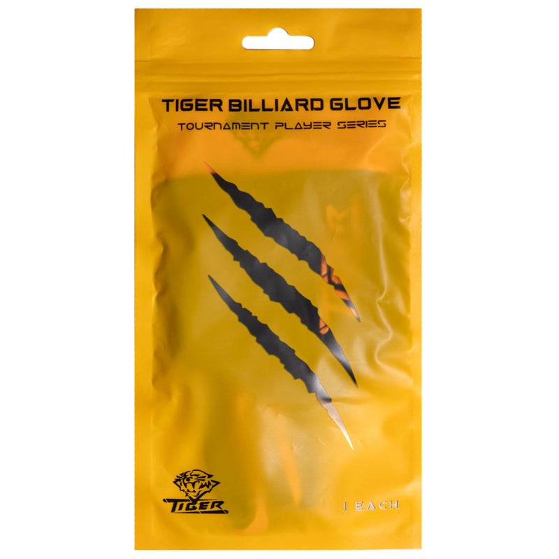 TigerProducts Tiger Billiard Pool Cue Glove - for Left Hand (Right-Handed Player) (Large) - Image 4